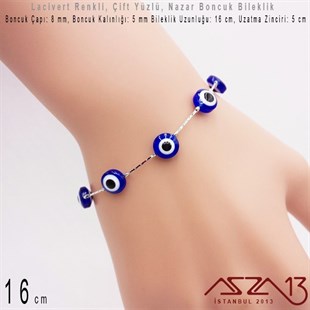 Royal Mavi Nazar Boncuk Bileklik