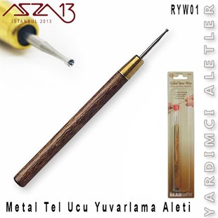 Metal Tel Ucu Yuvarlama Aleti