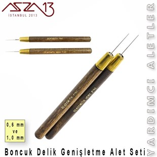 Boncuk Deliği Genişletme Alet Seti 0,6 ve 1,0 mm
