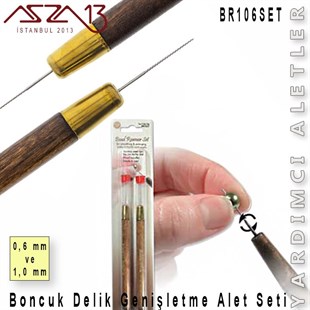 Boncuk Deliği Genişletme Alet Seti 0,6 ve 1,0 mm