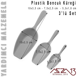 Plastik Taş Küreği (3 Boy)