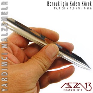 Metal Taş-Boncuk Kalem Kürek