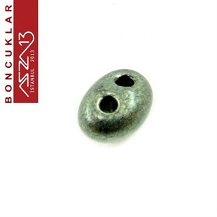 65 Adet 2,5x5 mm Metalik Petrol Yeşili Renkli Twin Cam Boncuk (3,8 gr)