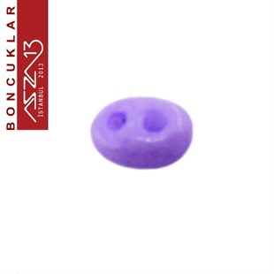 65 Adet 2,5x5 mm Lavanta Renkli Twin Cam Boncuk (3,8 gr)