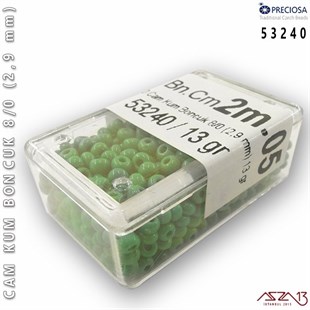 53240 Cam Kum Boncuk 8/0 (2,9 mm) 13 gr