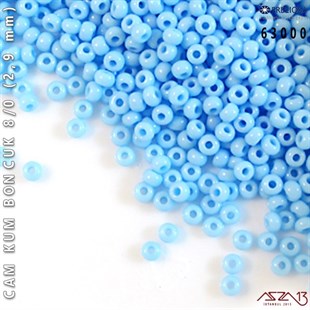 63000 Cam Kum Boncuk 8/0 (2,9 mm) 13 gr