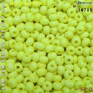 36786 Cam Kum Boncuk 8/0 (2,9 mm) 13 gr