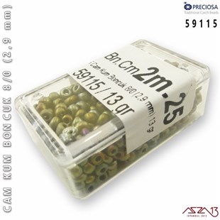 59115 Cam Kum Boncuk 8/0 (2,9 mm) 13 gr
