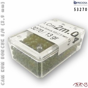 53270 Cam Kum Boncuk 8/0 (2,9 mm) 13 gr