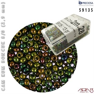 59135 Cam Kum Boncuk 8/0 (2,9 mm) 13 gr
