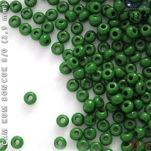 53240 Cam Kum Boncuk 8/0 (2,9 mm) 13 gr
