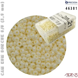 46381 Cam Kum Boncuk 8/0 (2,9 mm) 13 gr