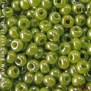 58430 Cam Kum Boncuk 8/0 (2,9 mm) 13 gr