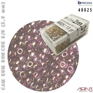 48025 Cam Kum Boncuk 8/0 (2,9 mm) 13 gr