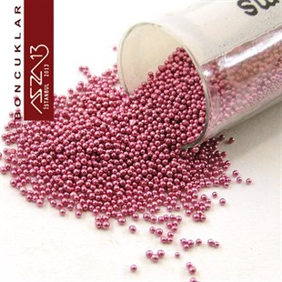 Metalik Lavanta Mikro Kum Boncuk (27 gr)