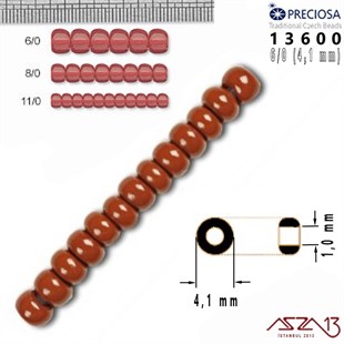 13600 Cam Kum Boncuk 6/0 (4.1 mm) 13 gr