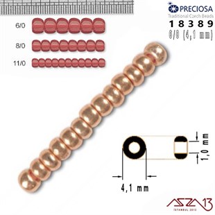 18389 Cam Kum Boncuk 6/0 (4.1 mm) 13 gr