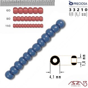 33210 Cam Kum Boncuk 6/0 (4.1 mm) 13 gr