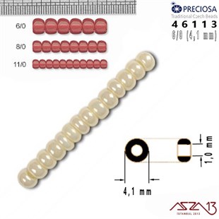 46113 Cam Kum Boncuk 6/0 (4.1 mm) 13 gr