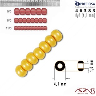 46383 Cam Kum Boncuk 6/0 (4.1 mm) 13 gr