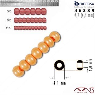 46389 Cam Kum Boncuk 6/0 (4.1 mm) 13 gr