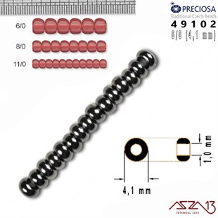 49102 Cam Kum Boncuk 6/0 (4.1 mm) 13 gr