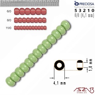 53210 Cam Kum Boncuk 6/0 (4.1 mm) 13 gr