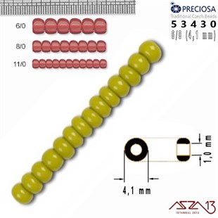 53430 Cam Kum Boncuk 6/0 (4.1 mm) 13 gr