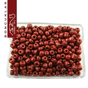 6/0 (4,1 mm) Açık Kahverengi Kum Cam Boncuk