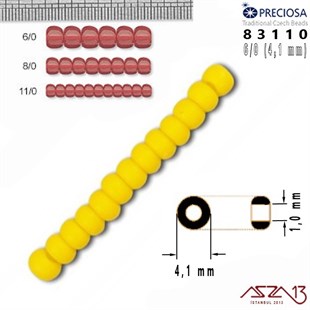 83110 Cam Kum Boncuk 6/0 (4.1 mm) 13 gr