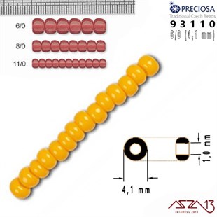 93110 Cam Kum Boncuk 6/0 (4.1 mm) 13 gr