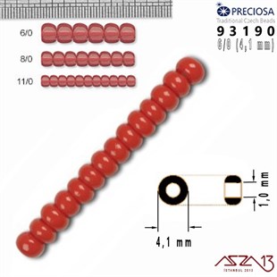 93190 Cam Kum Boncuk 6/0 (4.1 mm) 13 gr