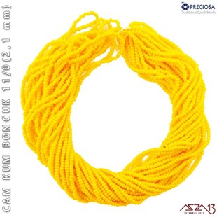 Buğday Sarısı Cam Kum Boncuk 11/0 (2,1 mm) 40 gr