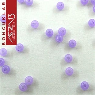 Eflatun Cam Kum Boncuk (13/0 - 1,7 mm) 20 gr