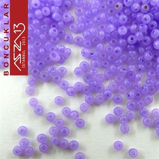 Eflatun Cam Kum Boncuk (13/0 - 1,7 mm) 20 gr