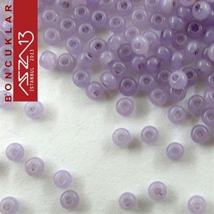 Gri-Eflatun Cam Kum Boncuk (13/0 - 1,7 mm) 20 gr