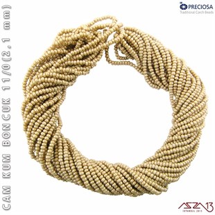 İpek İncili Deve Tüyü Cam Kum Boncuk 11/0 (2,1 mm) 40 gr