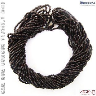 Kahverengi Cam Kum Boncuk 11/0 (2,1 mm) 40 gr