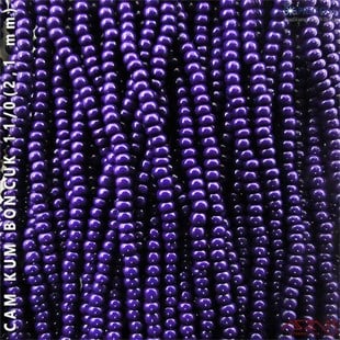 Lacivert Cam Kum Boncuk 11/0 (2,1 mm) 40 gr