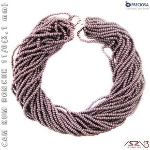 Mürdüm Cam Kum Boncuk 11/0 (2,1 mm) 40 gr