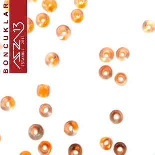 Turuncu Cam Kum Boncuk (13/0 - 1,7 mm) 20 gr