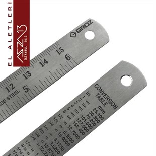Çelik Cetvel 15 cm