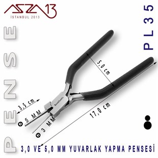 3 mm ve 5 mm Çember Yapma Pensesi