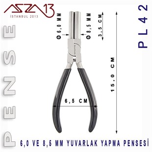 6 mm ve 8,5 mm Çember Yapma Pensesi