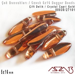 Dagger Boncuk - 5x16 mm - 00030*27101 / 12 Adet