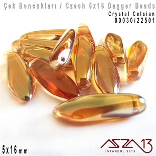 Dagger Boncuk - 5x16 mm - 00030*22501 / 12 Adet