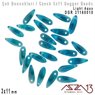 Dagger Boncuk - 3x11 mm - DGR*31160010 / 24 Adet