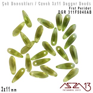 Dagger Boncuk - 3x11 mm - DGR*311F5040AB / 24 Adet