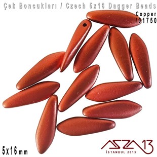 Dagger Boncuk - 5x16 mm - *01750 / 12 Adet
