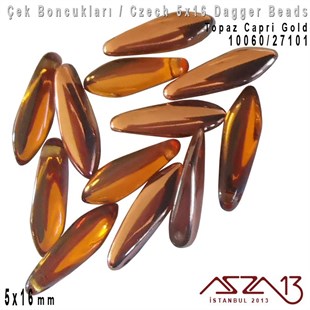 Dagger Boncuk - 5x16 mm - 10060*27101 / 12 Adet